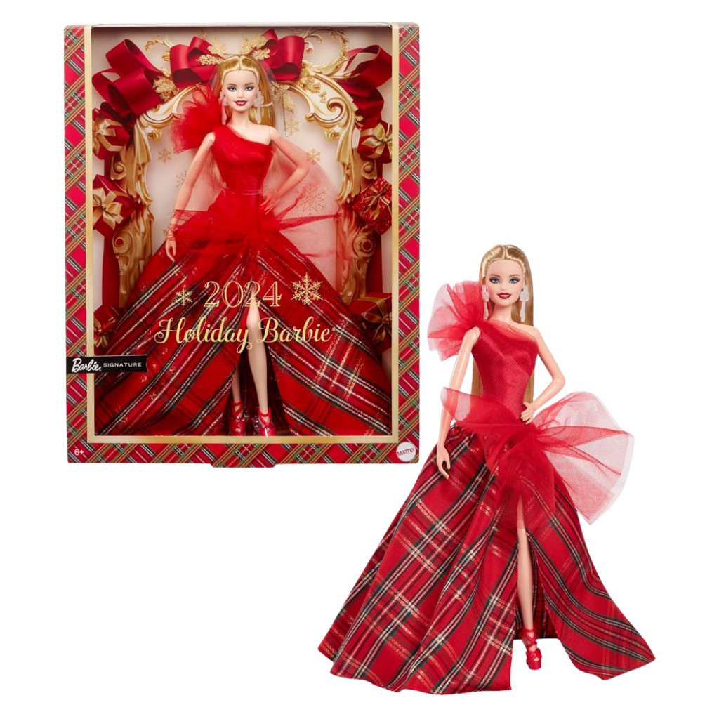 Barbie 2024 Mutlu Yıllar Bebeği Sarışın Mattel HRM61