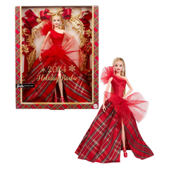 Barbie 2024 Mutlu Yıllar Bebeği Sarışın Mattel HRM61