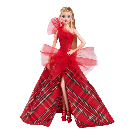 Barbie 2024 Mutlu Yıllar Bebeği Sarışın Mattel HRM61