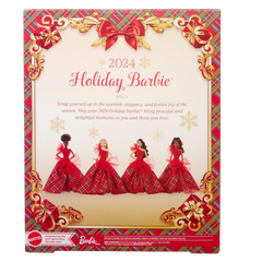 Barbie 2024 Mutlu Yıllar Bebeği Sarışın Mattel HRM61