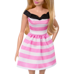 Barbie 65.Yıl Özel Pembe Elbiseli Bebek HTH66