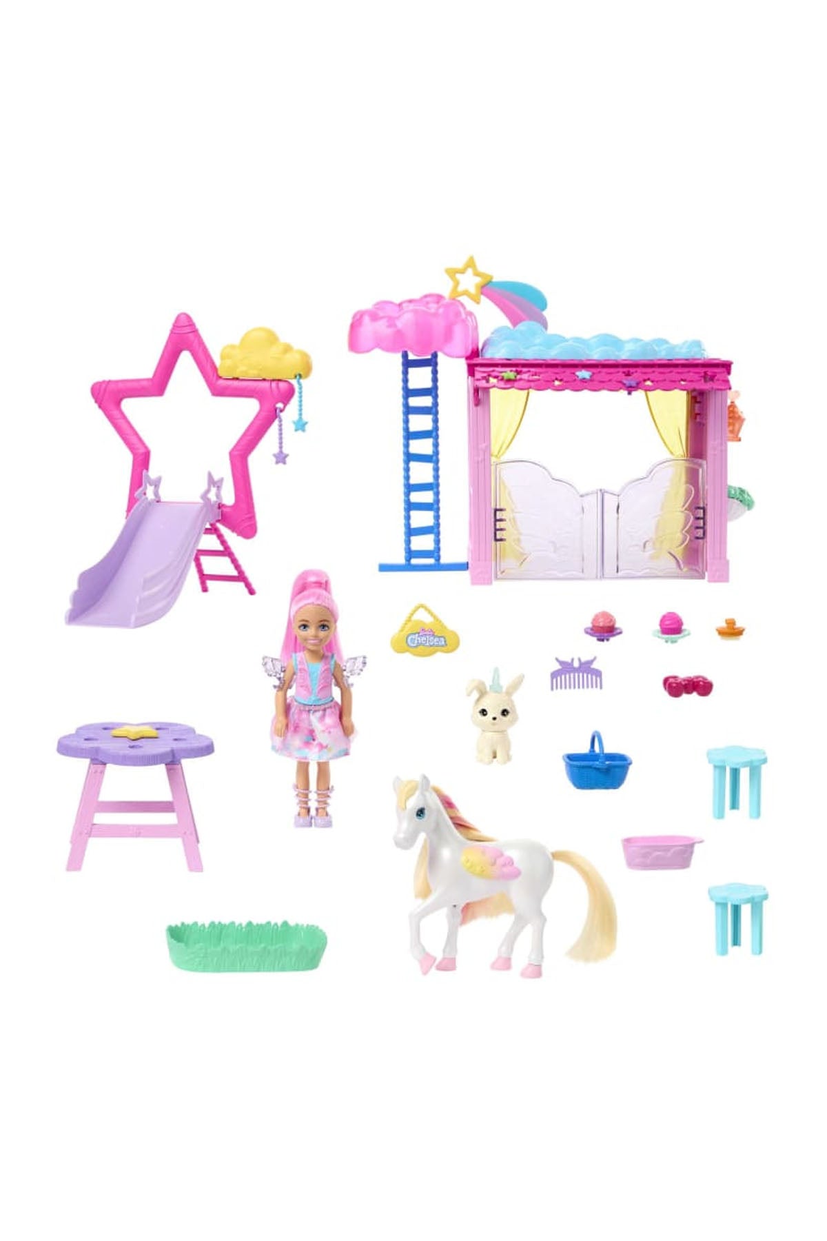 Barbie A Touch Of Magic Chelsea ve Pegasus Oyun Seti