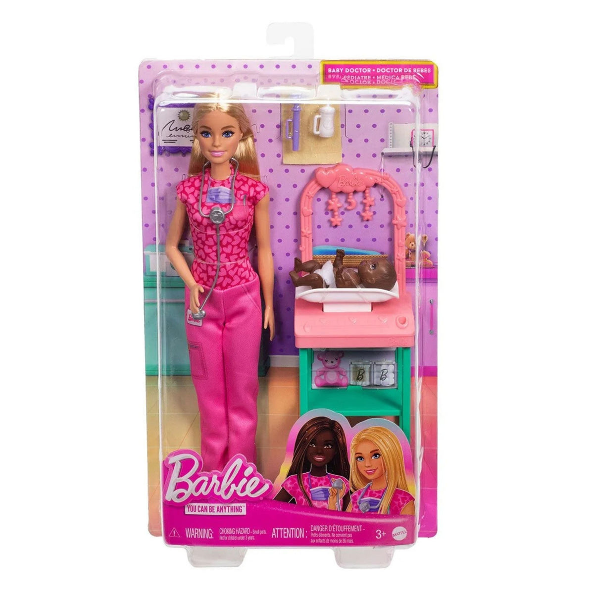 Barbie Bakım Temalı Kariyer Oyun Setleri