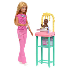 Barbie Bakım Temalı Kariyer Oyun Setleri
