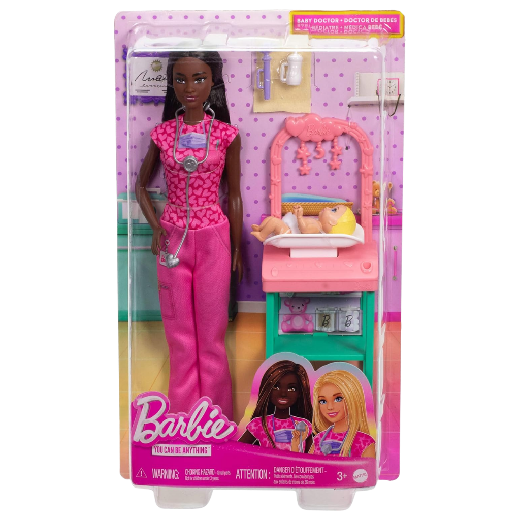 Barbie Bakım Temalı Kariyer Oyun Setleri Doktor Barbie JCR73