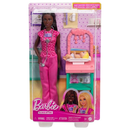 Barbie Bakım Temalı Kariyer Oyun Setleri Doktor Barbie JCR73