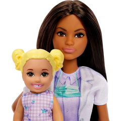 Barbie Bakım Temalı Kariyer Oyun Setleri Dişçi Bebek JCR75