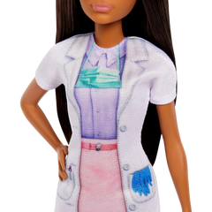 Barbie Bakım Temalı Kariyer Oyun Setleri Dişçi Bebek JCR75