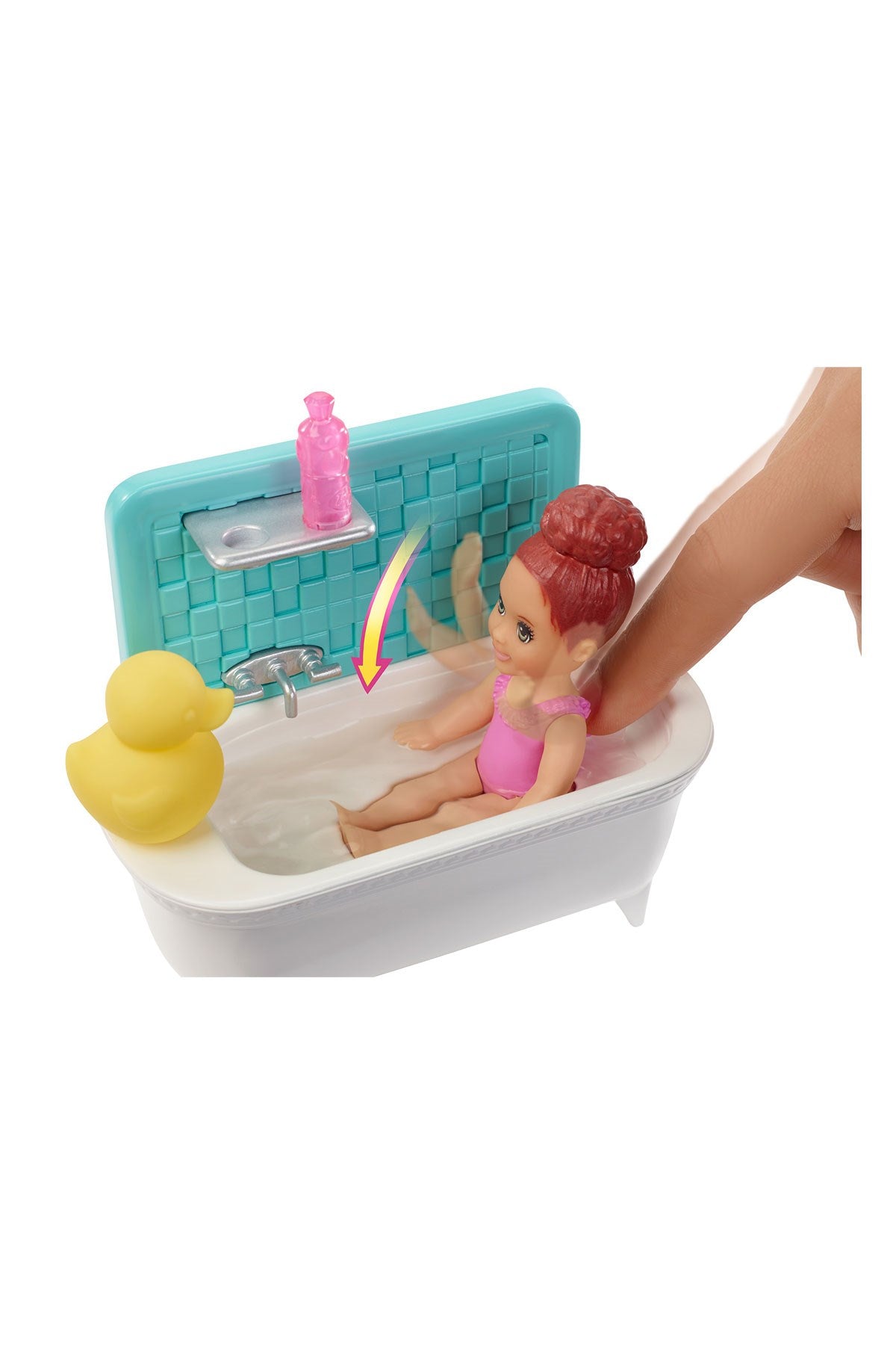 Barbie Bebek Bakıcısı Bebeği ve Aksesuarları Oyun Setleri FXH05