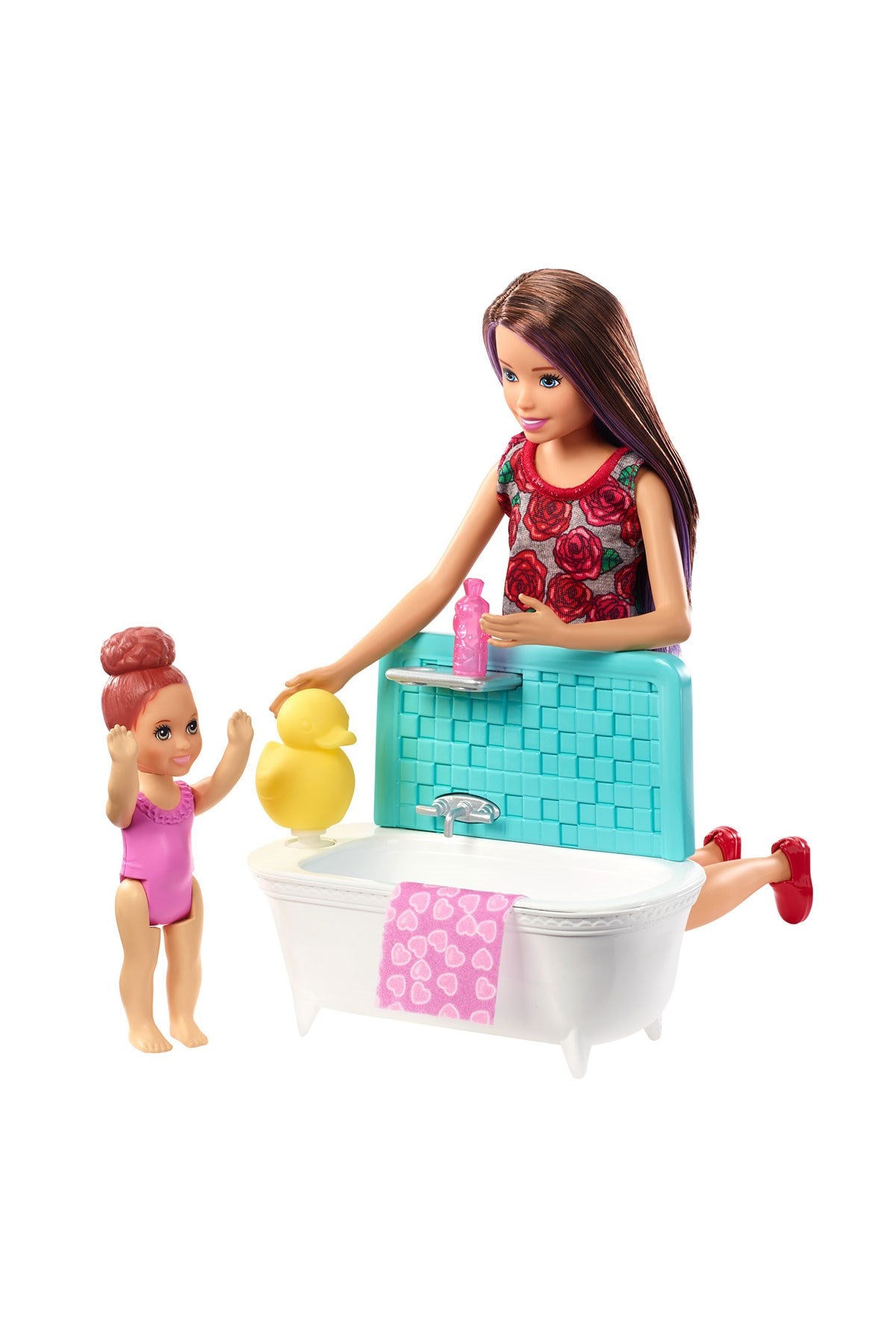 Barbie Bebek Bakıcısı Bebeği ve Aksesuarları Oyun Setleri FXH05