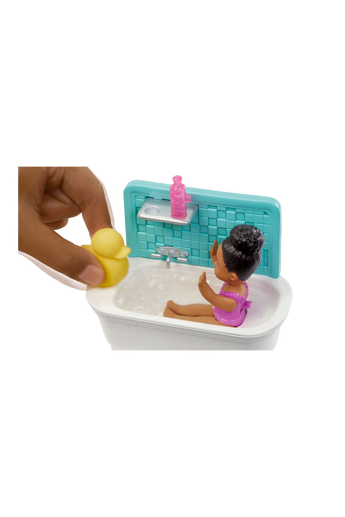 Barbie Bebek Bakıcısı Bebeği ve Aksesuarları Oyun Setleri FXH06