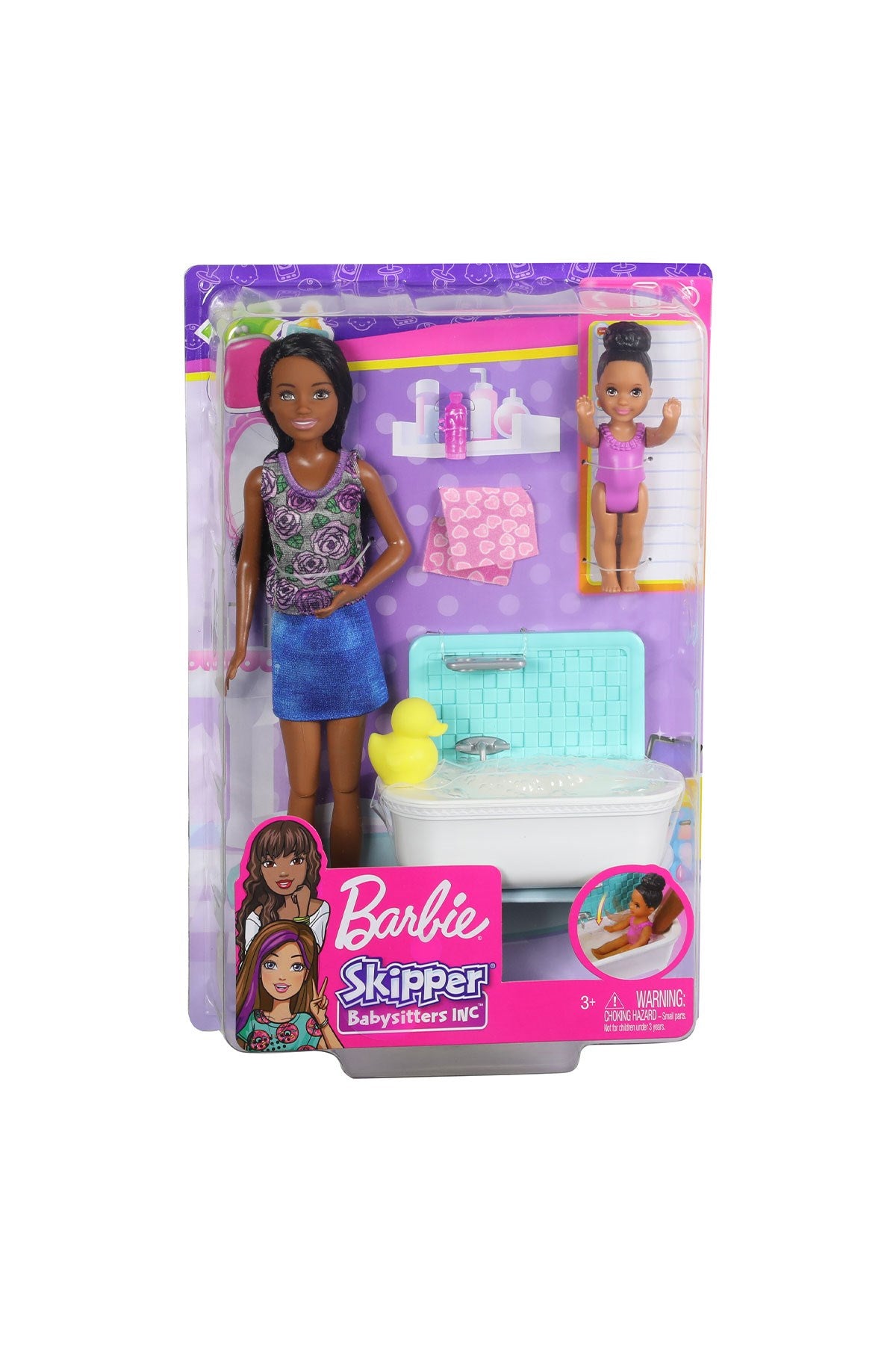 Barbie Bebek Bakıcısı Bebeği ve Aksesuarları Oyun Setleri FXH06