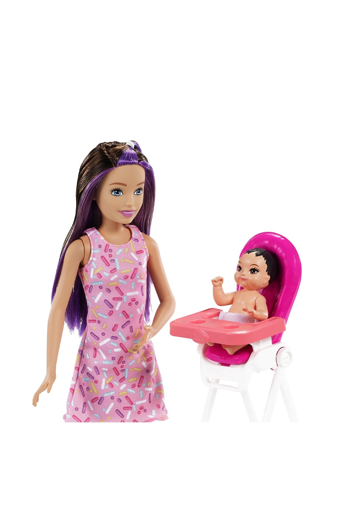 Barbie Bebek Bakıcısı Bebeği ve Aksesuarları Oyun Setleri GRP40