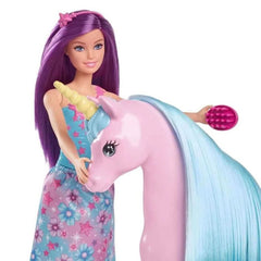 Barbie Bebek ve Tek Boynuzlu Atı HYT62