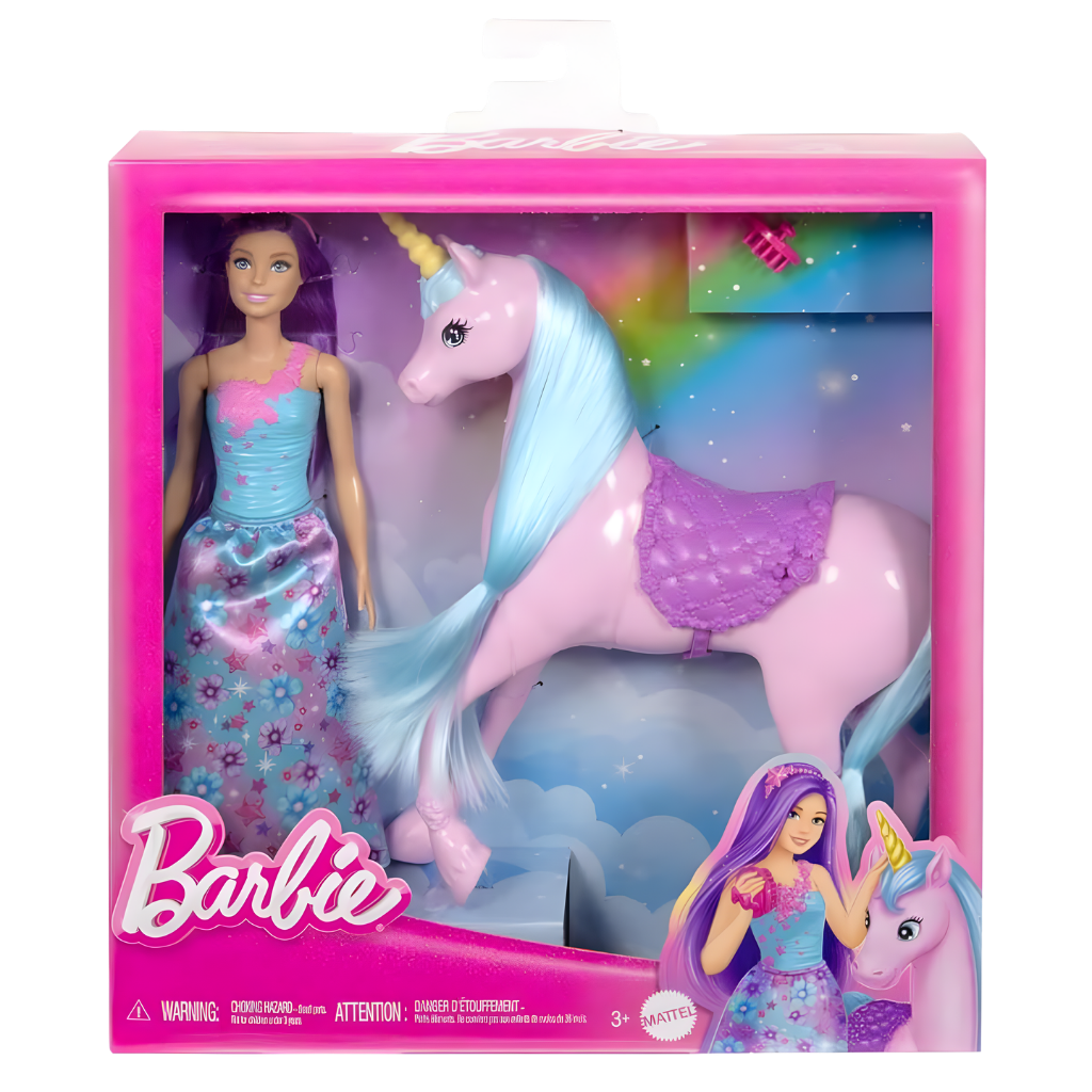 Barbie Bebek ve Tek Boynuzlu Atı HYT62