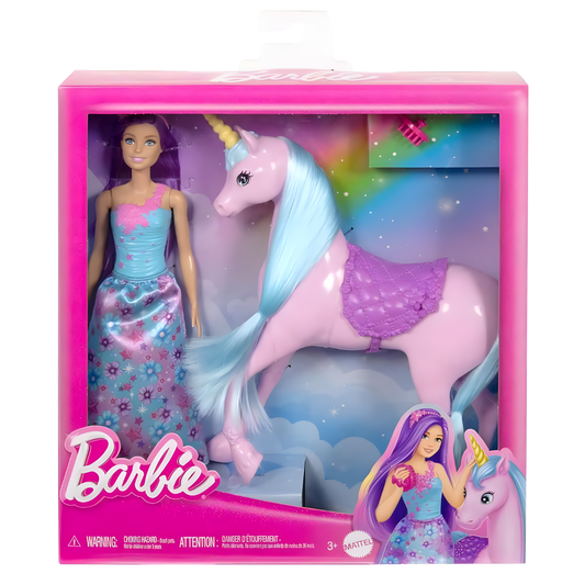 Barbie Bebek ve Tek Boynuzlu Atı HYT62