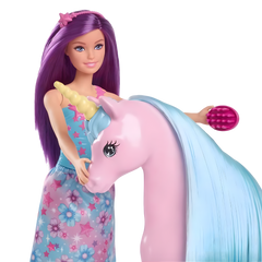Barbie Bebek ve Tek Boynuzlu Atı HYT62