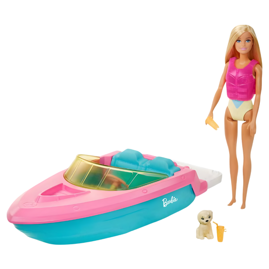 Barbie Bebek ve Teknesi Oyun Seti GRG30