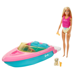 Barbie Bebek ve Teknesi Oyun Seti GRG30 - Welcome Baby