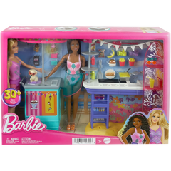 Barbie Brooklyn ve Malibu'nun Sahildeki Yiyecek Standı HNK99