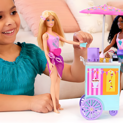 Barbie Brooklyn ve Malibu'nun Sahildeki Yiyecek Standı HNK99