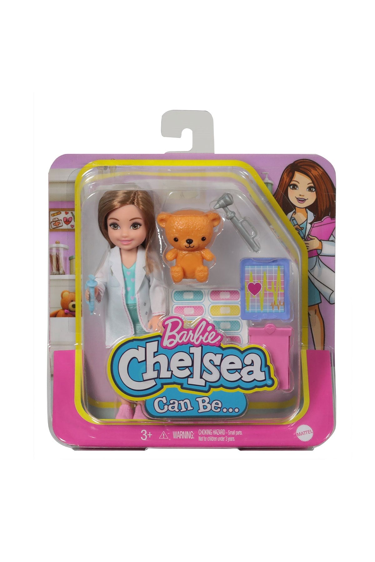 Barbie Chelsea Meslekleri Öğreniyor Bebek Serisi GTN88