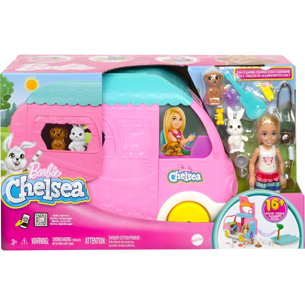 Barbie Chelsea'nin Yeni Karavanı HNH90