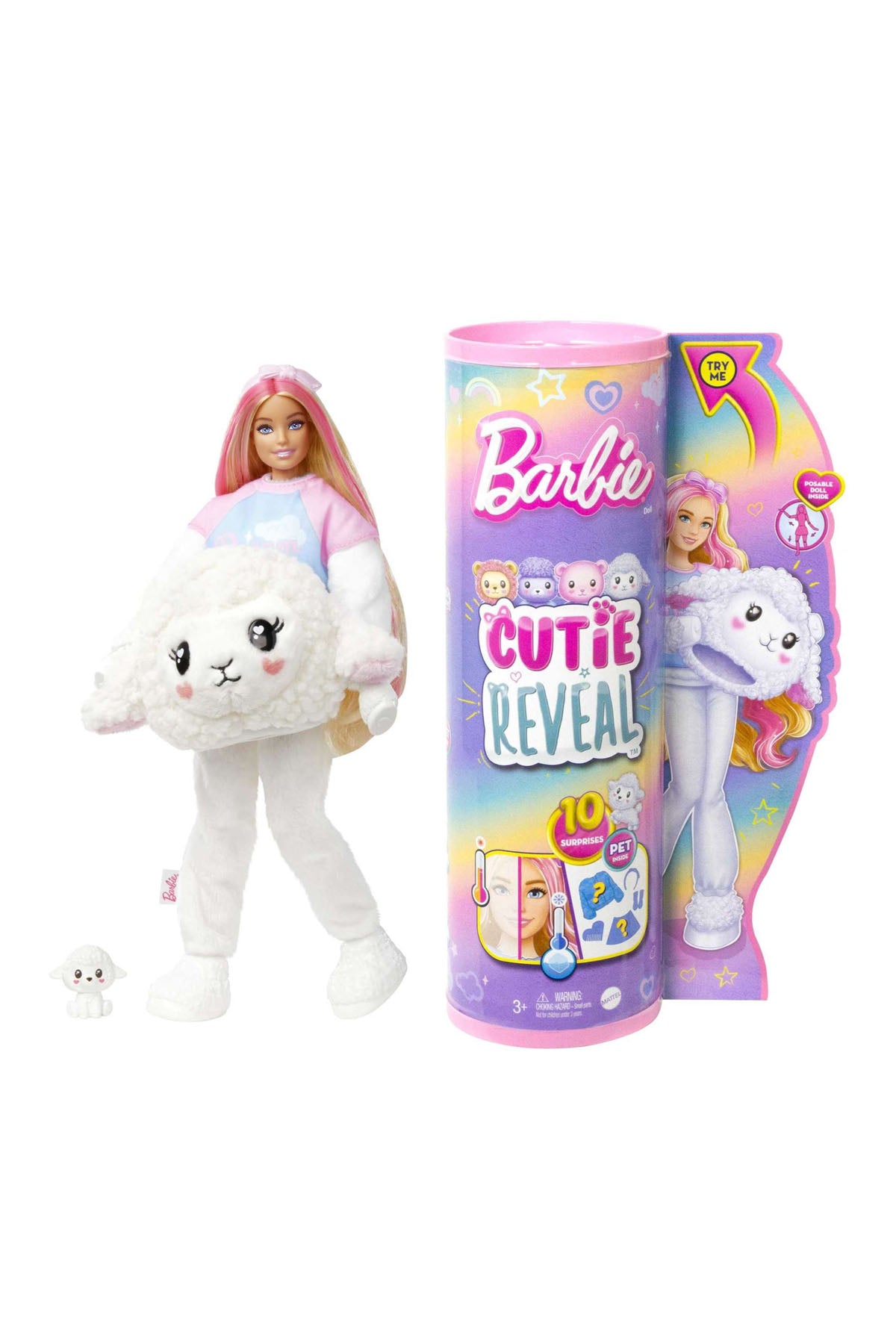 Barbie Cutie Reveal Bebekler Barbie Sevimli Kostümler Serisi