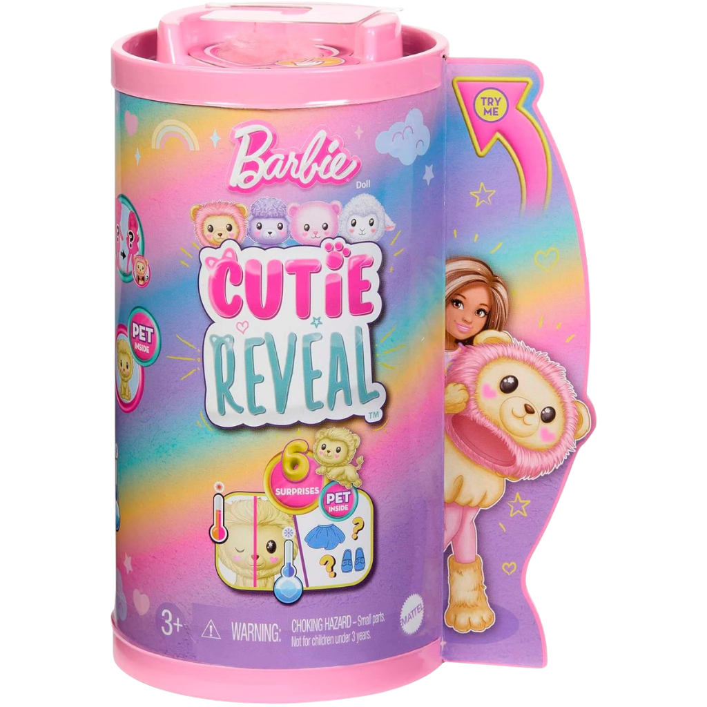 Barbie Cutie Reveal Bebekler Chelsea Sevimli Kostümler Serisi HKR21