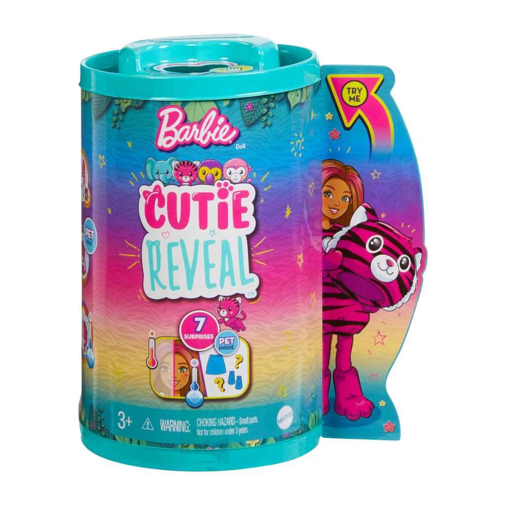 Barbie Cutie Reveal Bebekler Chelsea Tropikal Orman Serisi HKR15