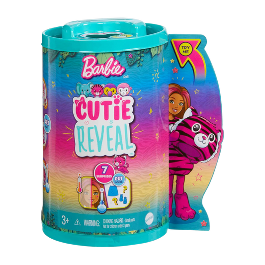 Barbie Cutie Reveal Bebekler Chelsea Tropikal Orman Serisi HKR15