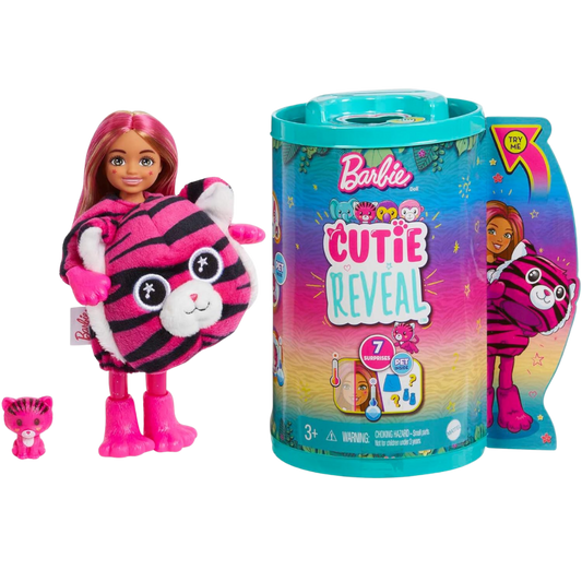 Barbie Cutie Reveal Bebekler Chelsea Tropikal Orman Serisi HKR15