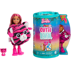 Barbie Cutie Reveal Bebekler Chelsea Tropikal Orman Serisi HKR15