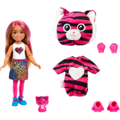 Barbie Cutie Reveal Bebekler Chelsea Tropikal Orman Serisi HKR15