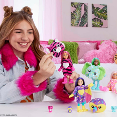 Barbie Cutie Reveal Bebekler Chelsea Tropikal Orman Serisi HKR15