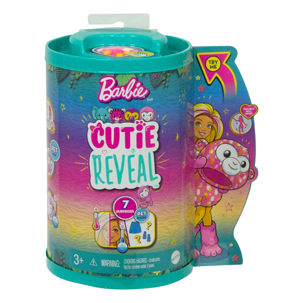 Barbie Cutie Reveal Bebekler Chelsea Tropikal Orman Serisi HKR14