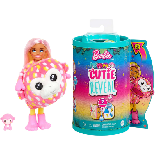 Barbie Cutie Reveal Bebekler Chelsea Tropikal Orman Serisi HKR14