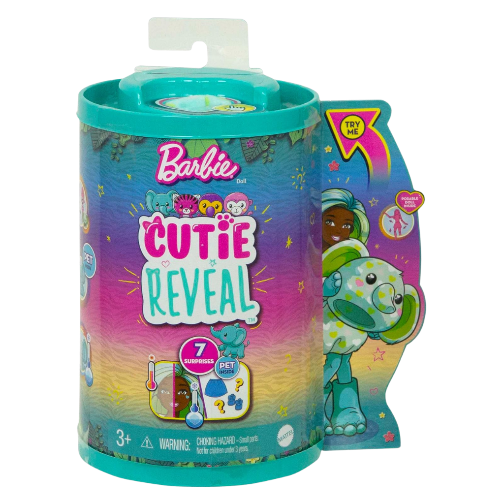 Barbie Cutie Reveal Bebekler Chelsea Tropikal Orman Serisi HKR13