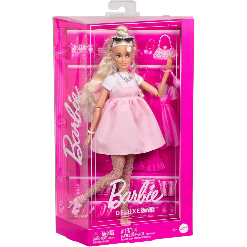Barbie Deluxe Style Sarı Saçlı Bebek HYV27
