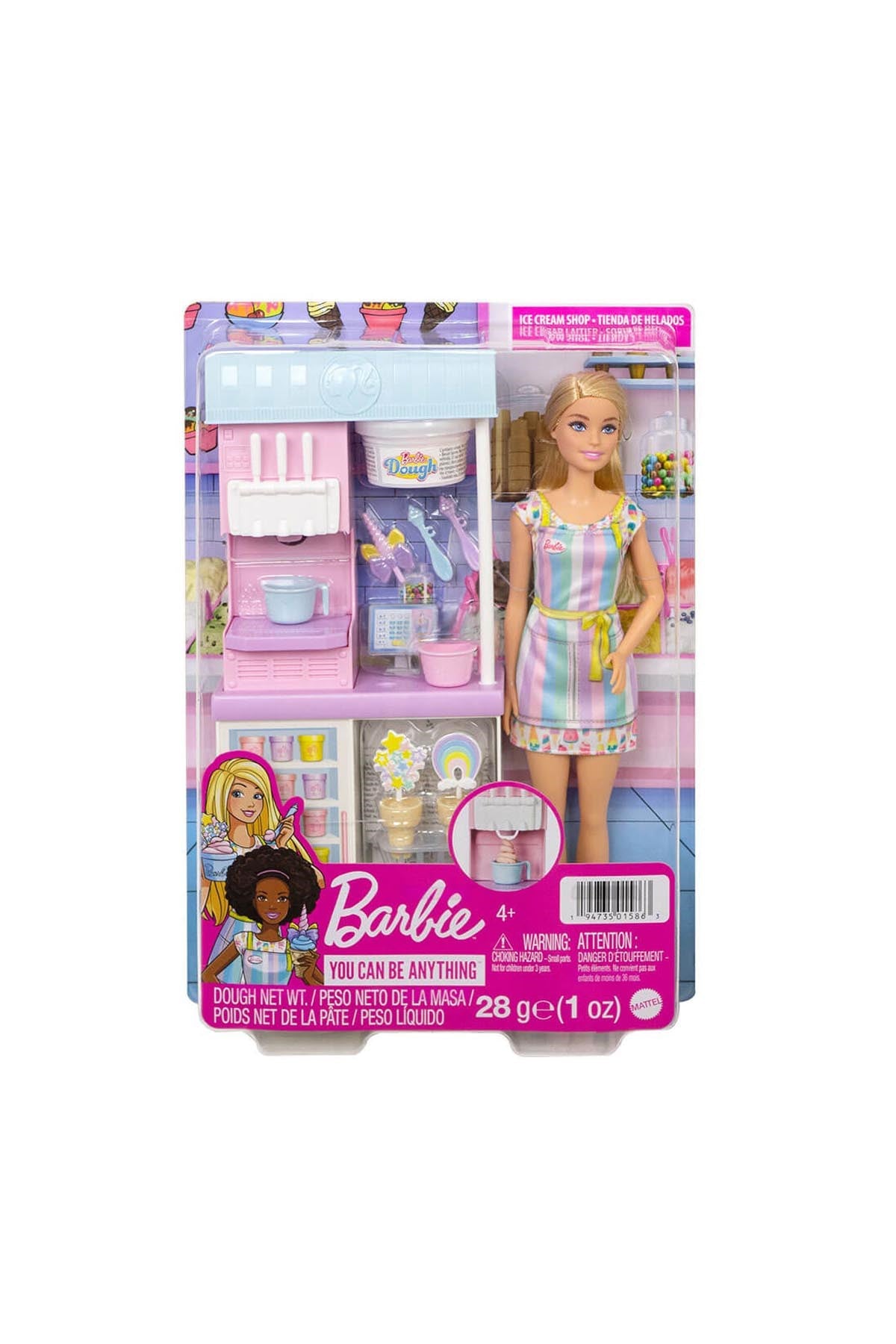 Barbie Dondurma Dükkanı Oyun Seti