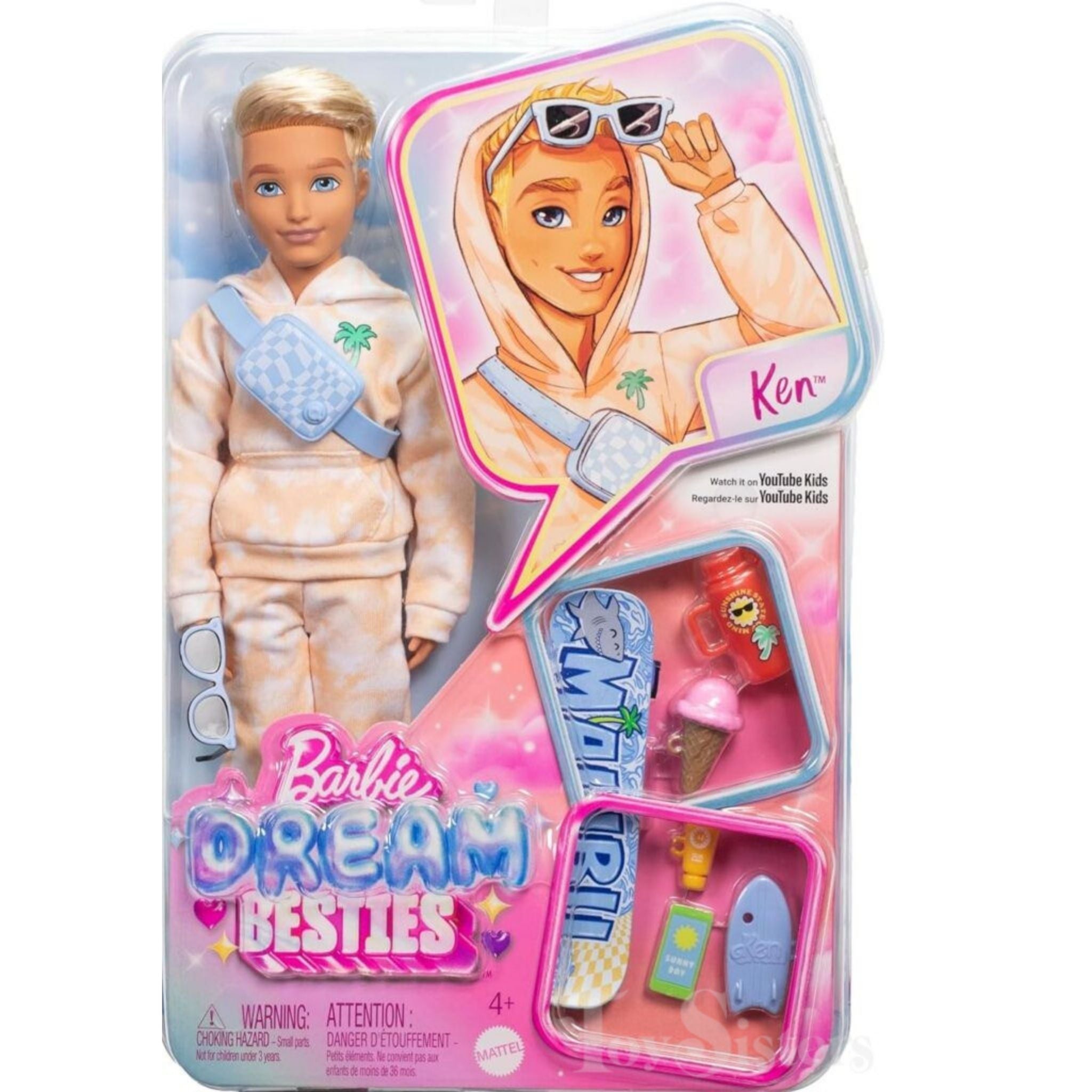 Barbie Dream Besties Ana Karakter Bebekler Ken