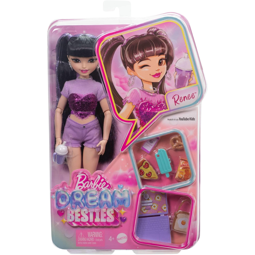 Barbie Dream Besties Renee Bebek ve Aksesuarları HYC24