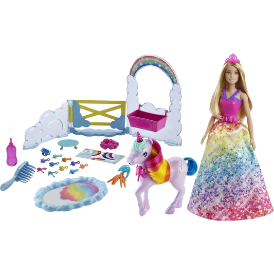 Barbie Dreamtopia Bebek ve Tek Boynuzlu At GTG01