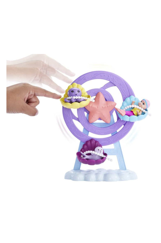 Barbie Dreamtopia Deniz Kızı Bebek ve Çocuk Oyun Alanı HLC30