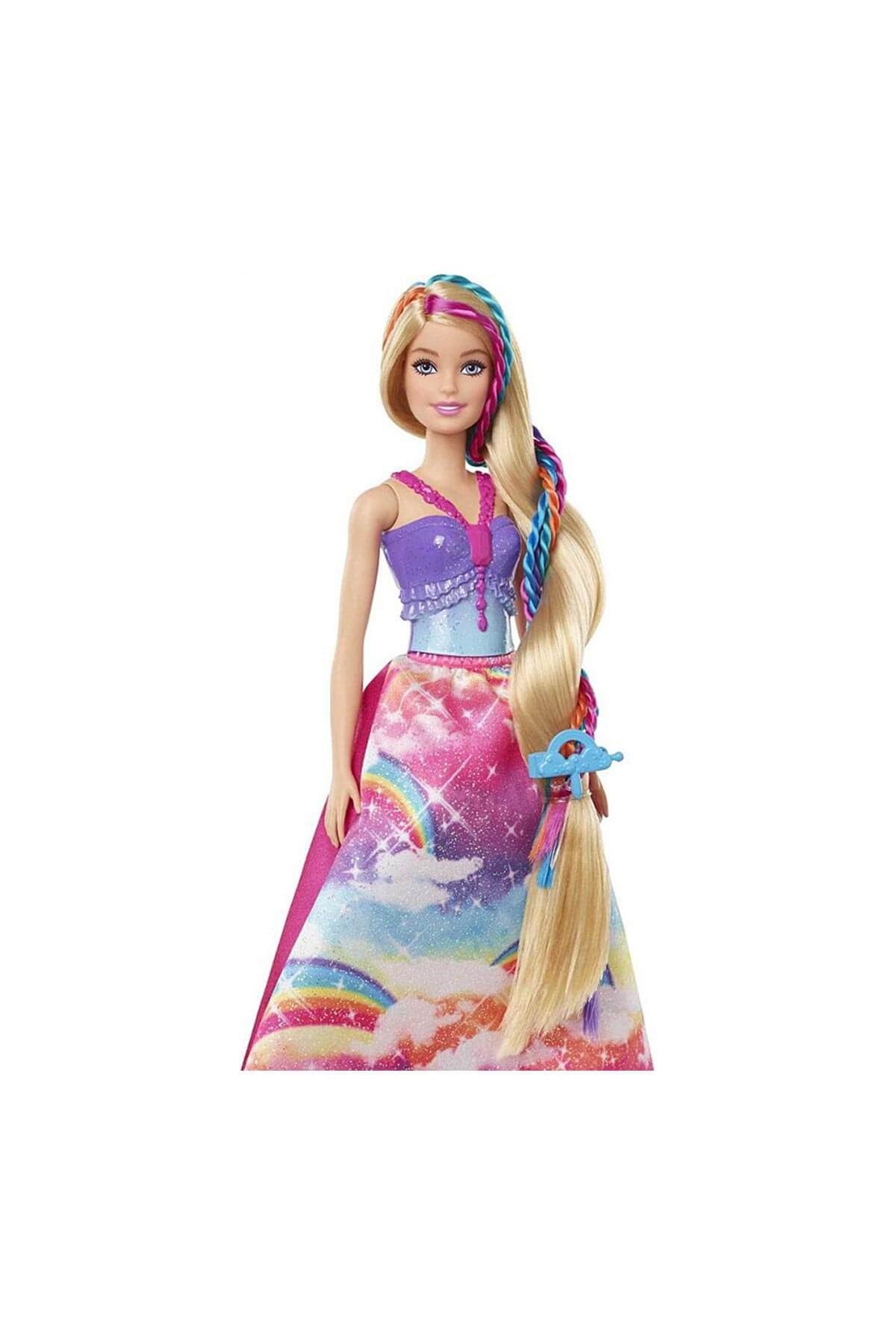 Barbie Dreamtopia Örgü Saçlı Prenses ve Aksesuarları