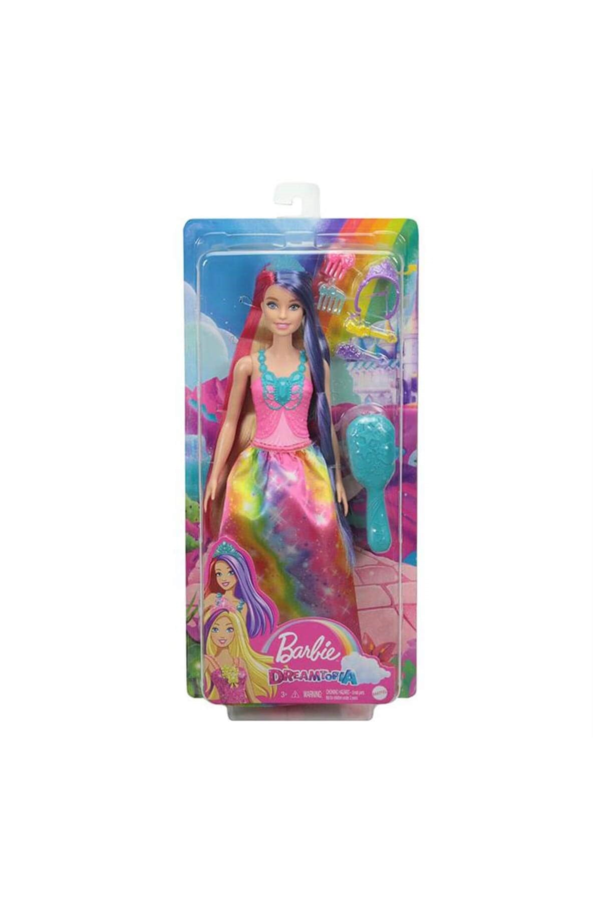 Barbie Dreamtopia Uzun Saçlı Bebekler GTF38