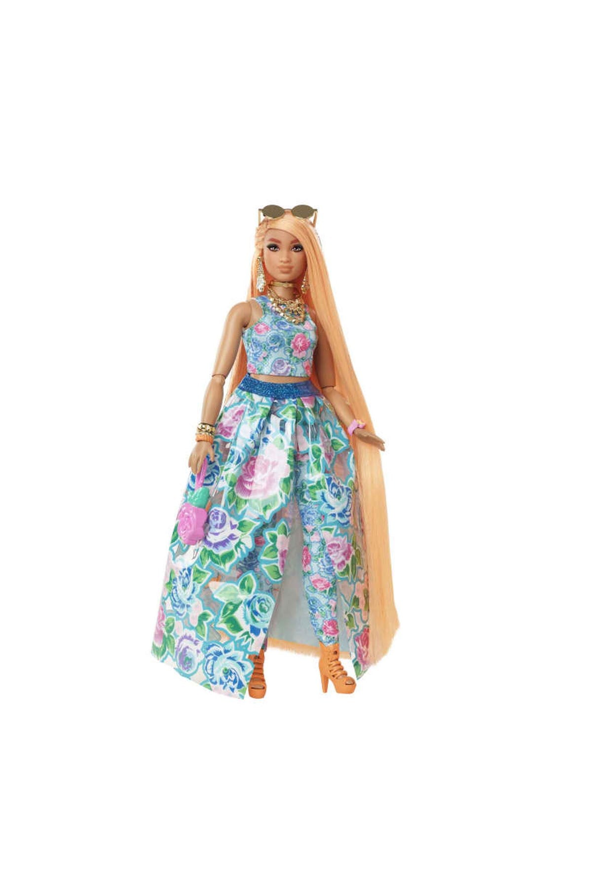 Barbie Extra Fancy - Çiçekli Kostümlü Bebek