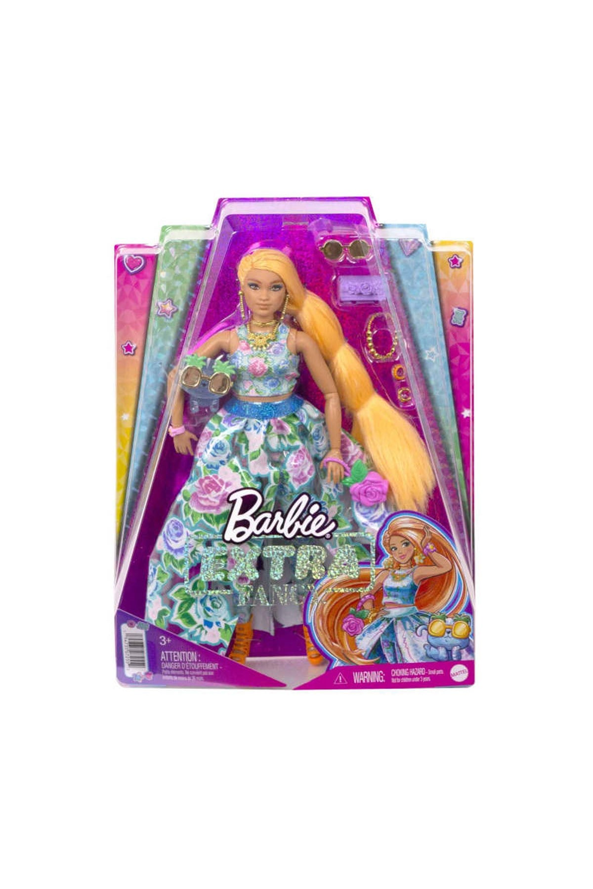 Barbie Extra Fancy - Çiçekli Kostümlü Bebek