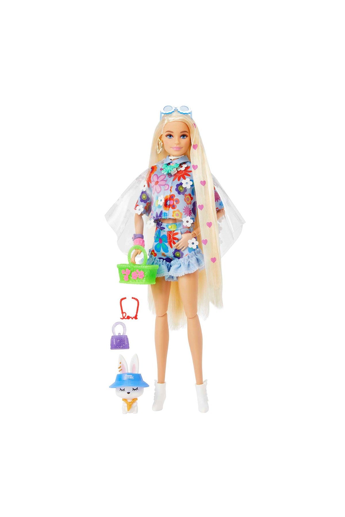 Barbie Extra - Mavi Etekli Bebek