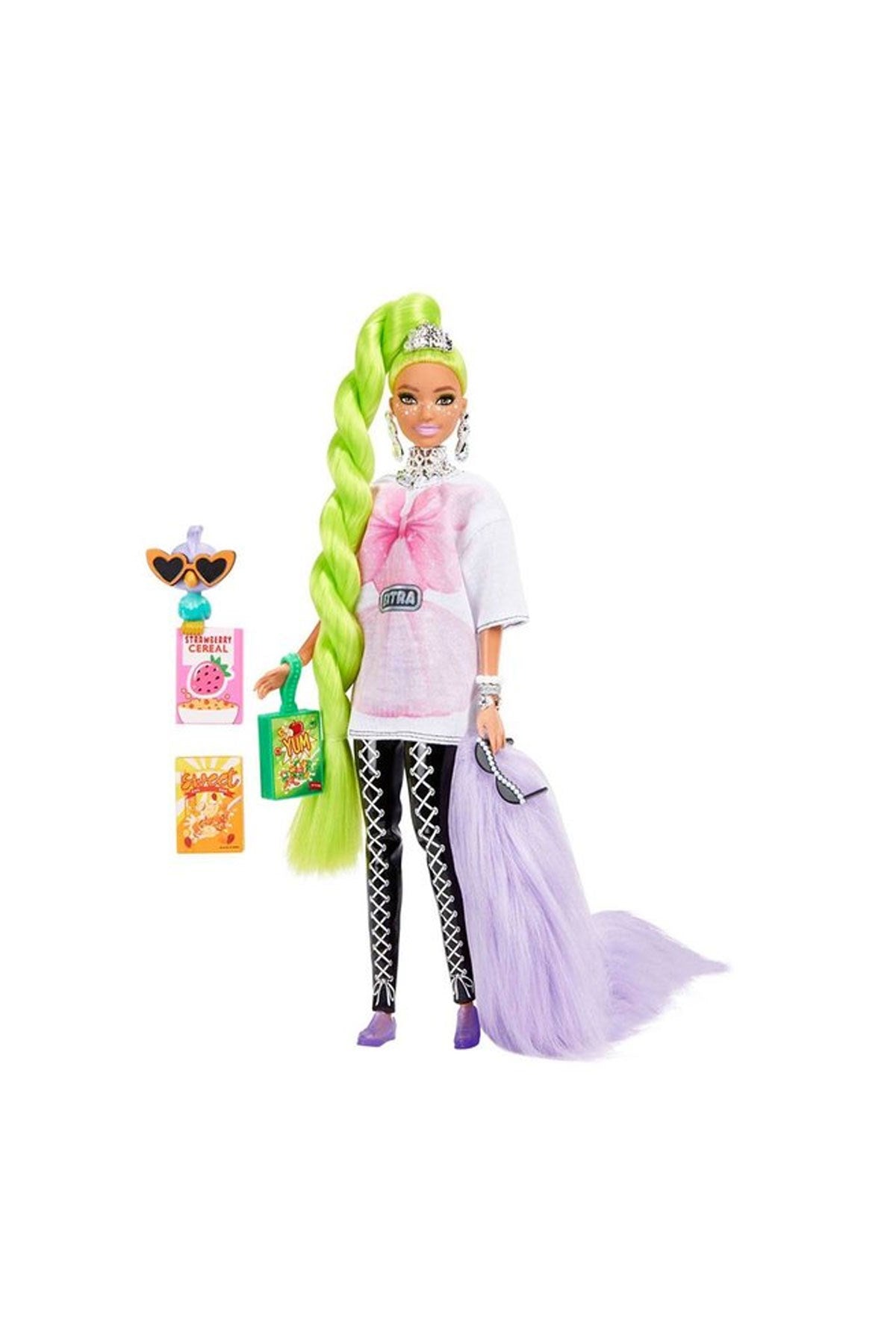 Barbie Extra - Neon Saçlı Bebek